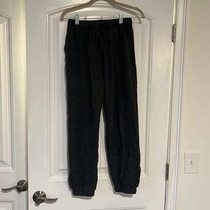 Dark grey brandy Melville sweatpants